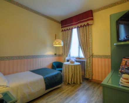 Best Western Hotel Genio in Turin-  Single Room