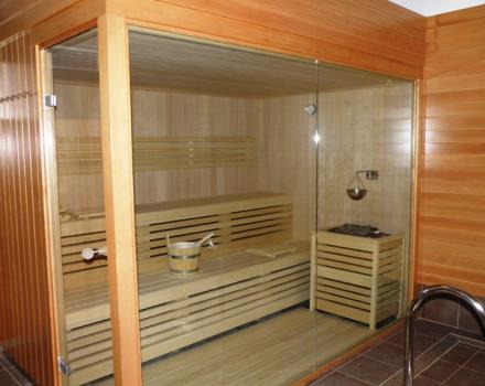 Nuova sauna del Best Western Hotel Genio